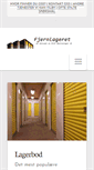 Mobile Screenshot of fjernlageret.no